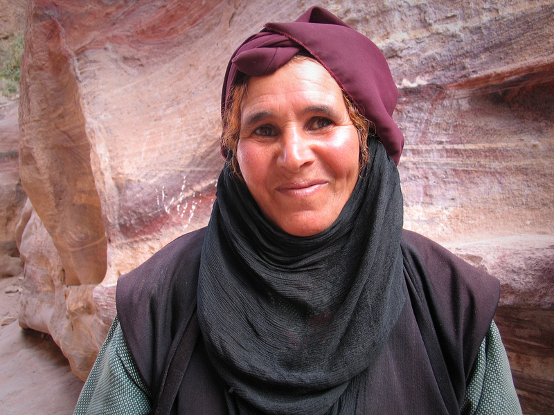 A Palestinian woman